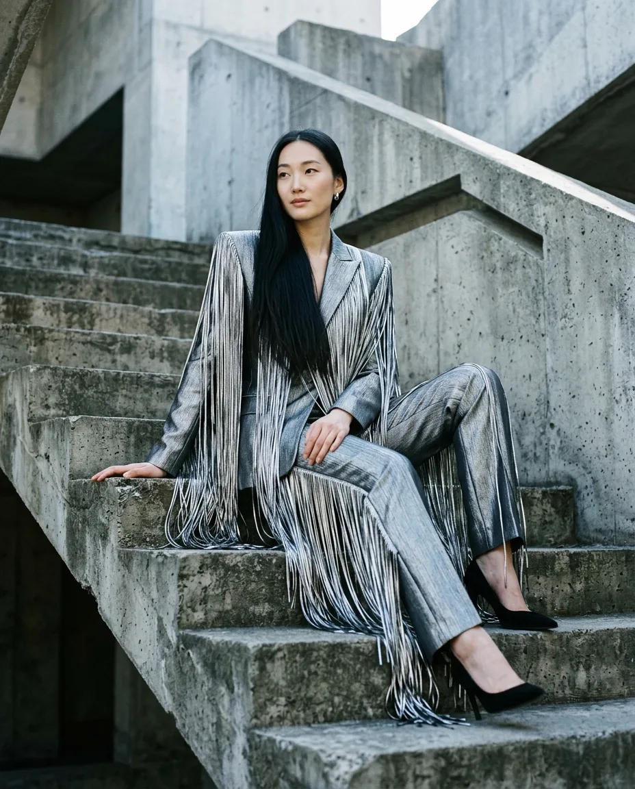 nu fringe kim loai: ảnh kết quả 3