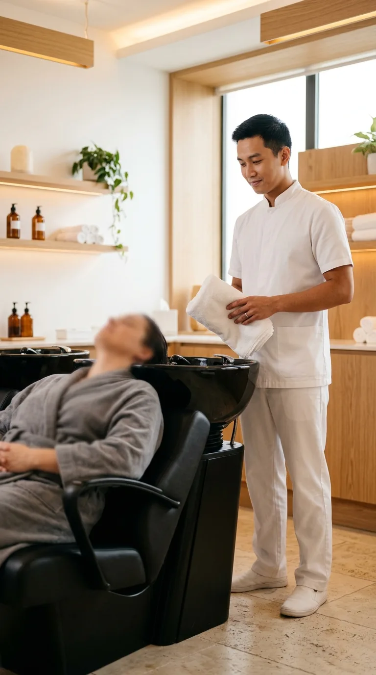 ky thuat vien nam goi dau: ảnh kết quả 2