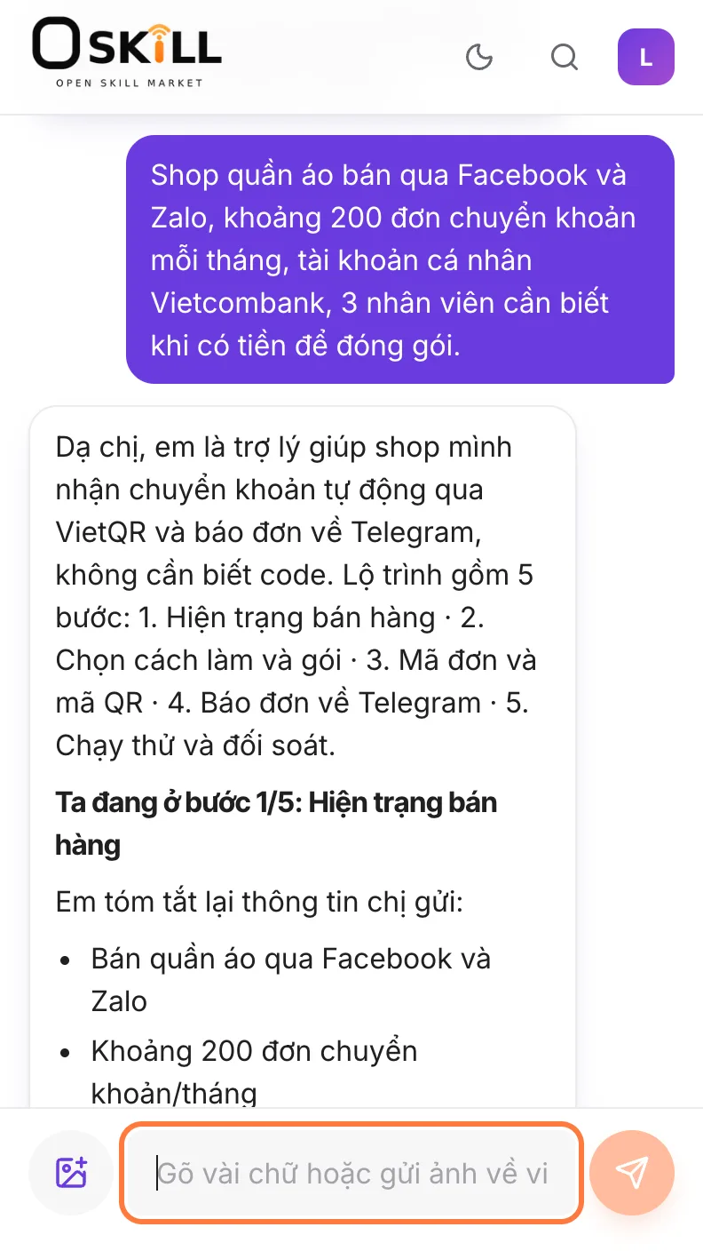 Bước 3: buoc 3 ke viec