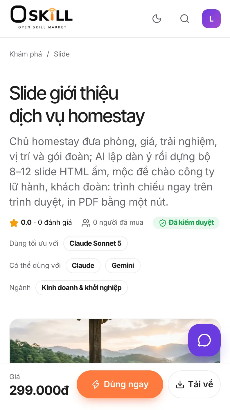 Bước 1: buoc 1 trang skill