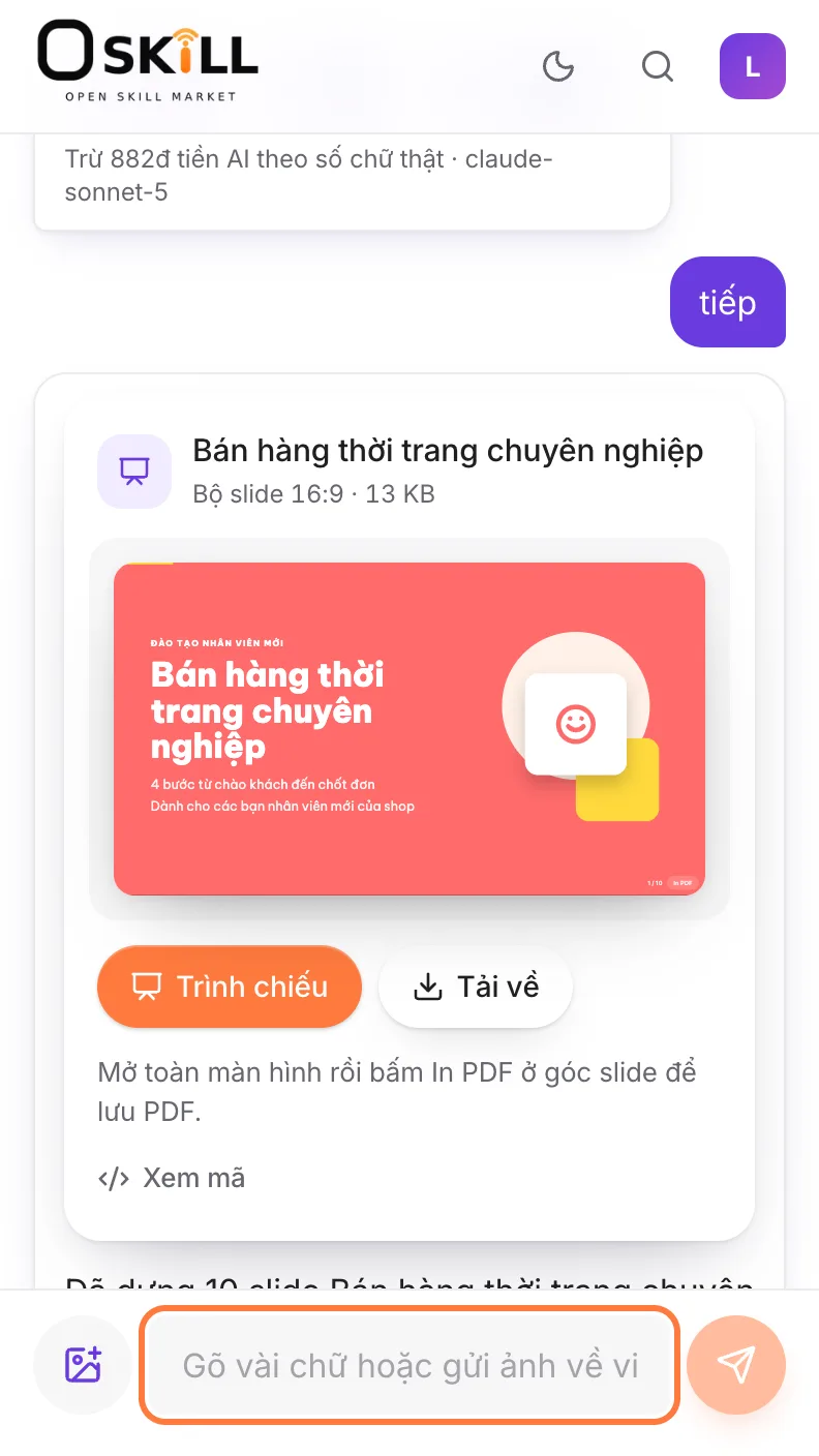 Bước 5: buoc 5 ket qua