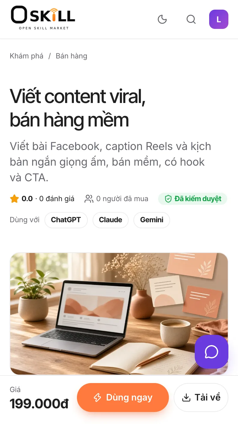 Bước 1: buoc 1 trang skill